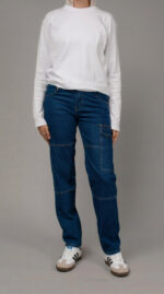 Cargo Straight Denim