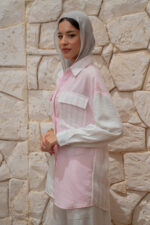 Striped Pocket Blouse - Image 3