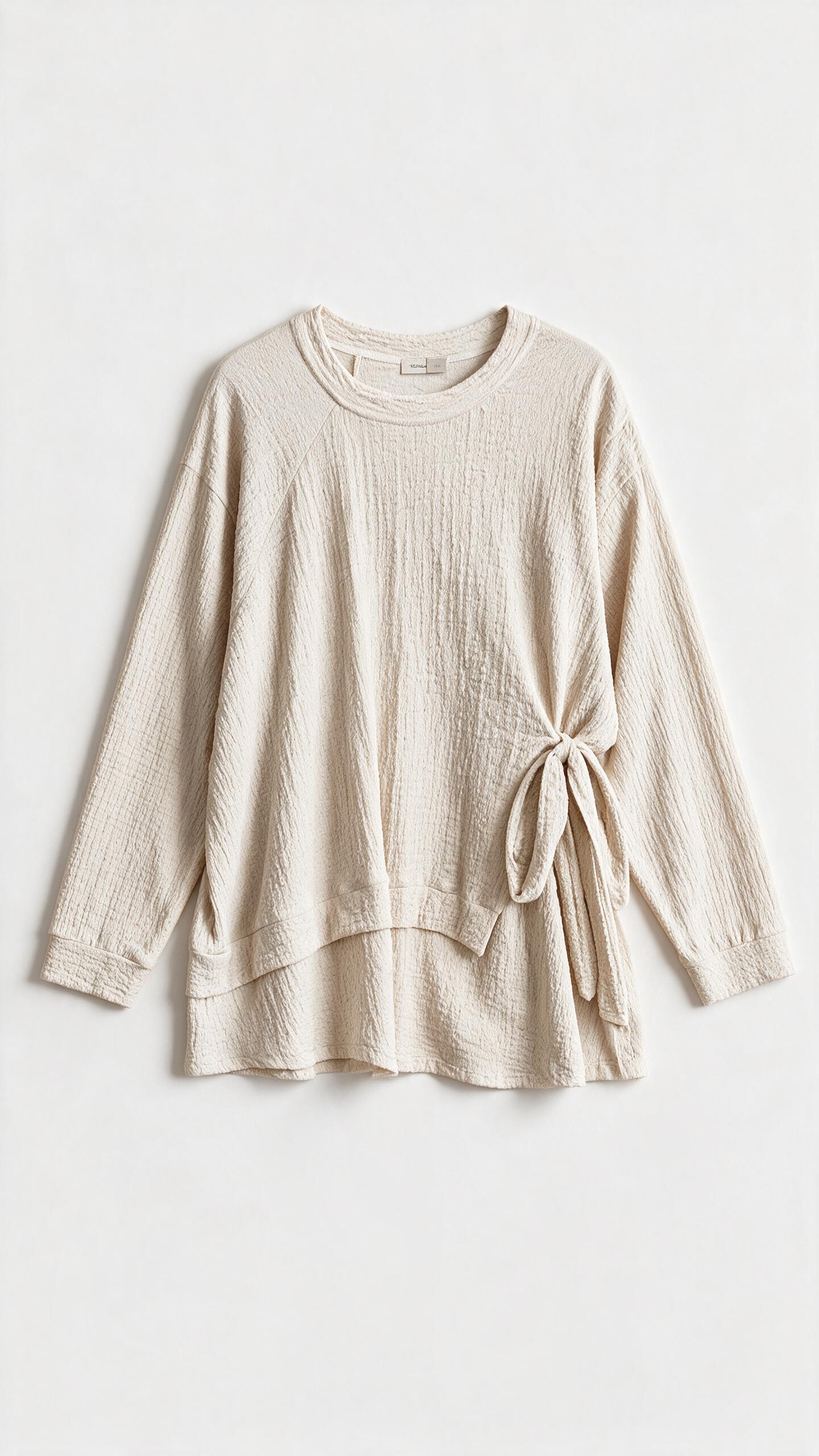 1667193.jpg Blouse With Tie - Image 1