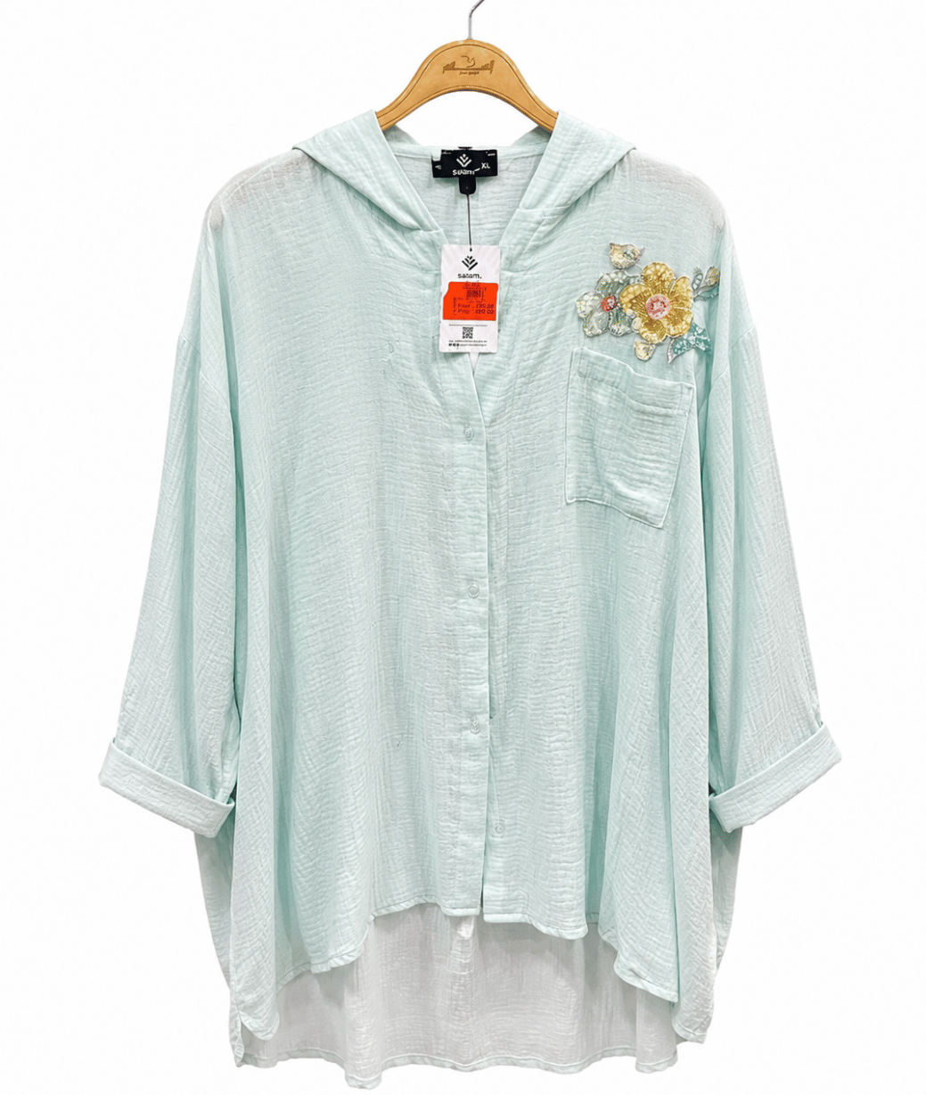 5002003235m08.png Flowered Easy Go Blouse - Image 1