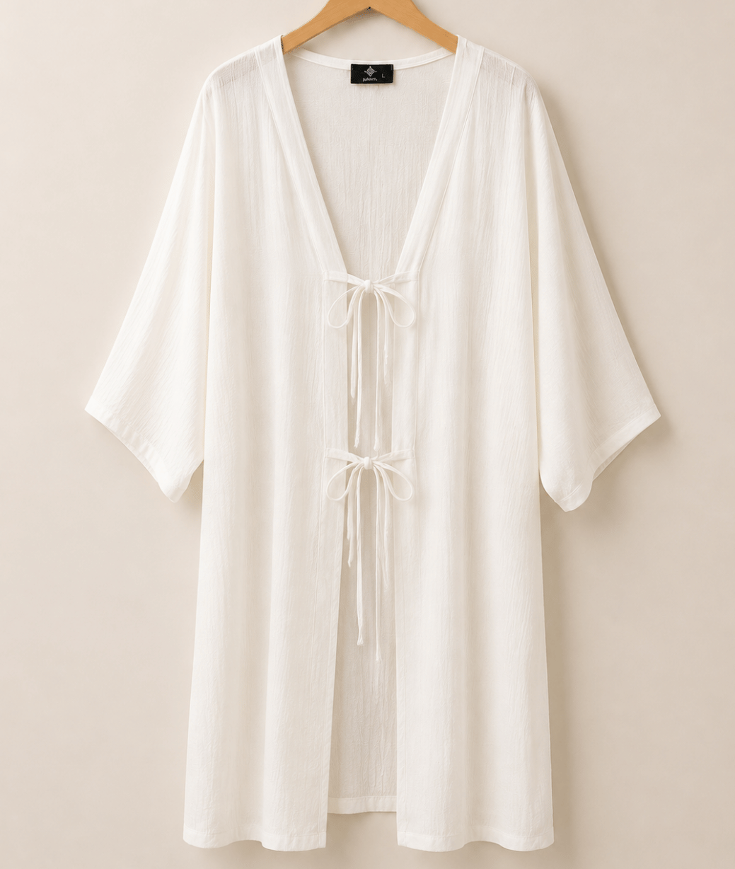 5002007042m02.png Long Cardigan Two Ties - Image 1