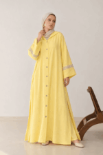 Embroidered Hooded Maxi Dress - Image 6